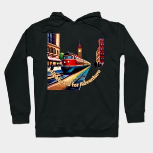 All Aboard: Journey into the Unknown Hoodie